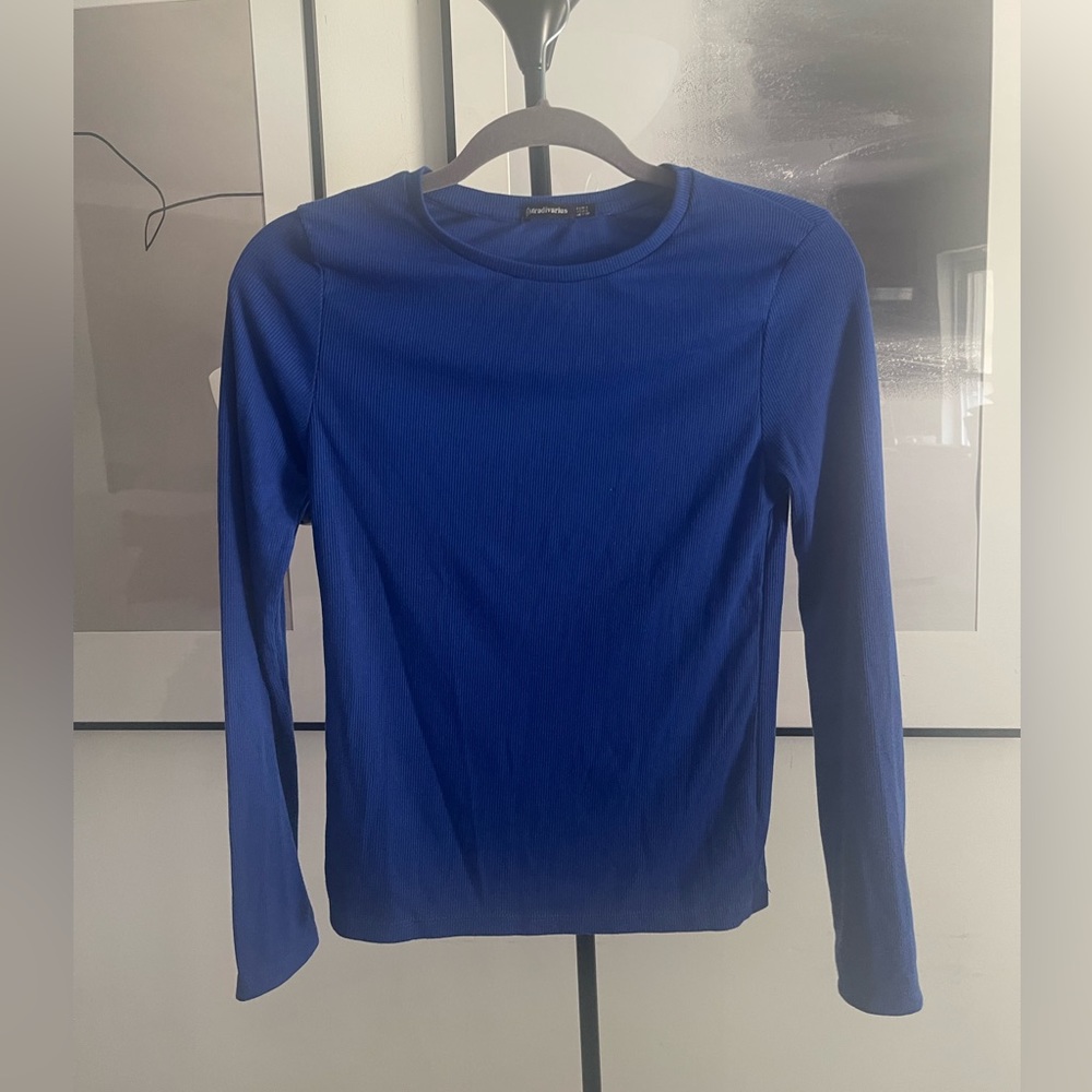 Blue Long Sleeve top